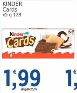 Market Ingross Kinder Cards offerta
