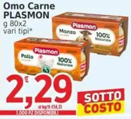 Market Ingross Omo Carne Plasmon offerta