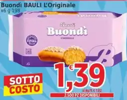 Market Ingross Buondì BAULI L'Originale offerta