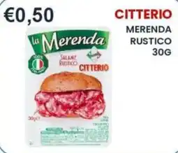 Caramico La Merenda Salame Rustico Citterio offerta