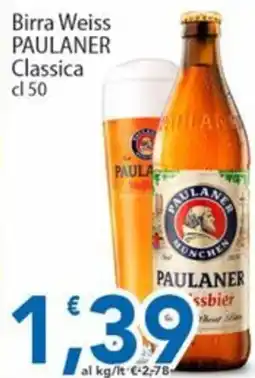 Sidis Birra Weiss Paulaner Classica offerta