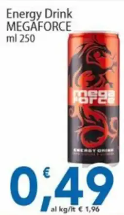 Sidis Energy Drink MEGAFORCE offerta