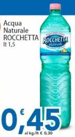 Sidis Acqua Naturale Rocchetta offerta