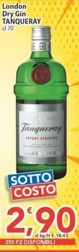 Sidis London Dry Gin Tanqueray offerta