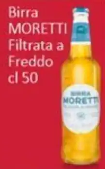 Sidis Birra Moretti Filtrata a Freddo offerta