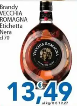 Sidis Brandy Vecchia Romagna Etichetta Nera offerta