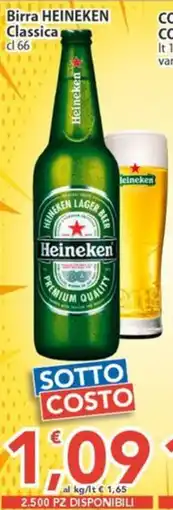 Sidis Birra HEINEKEN Classica offerta
