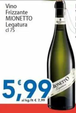 Sidis Vino Frizzante Mionetto Legatura offerta