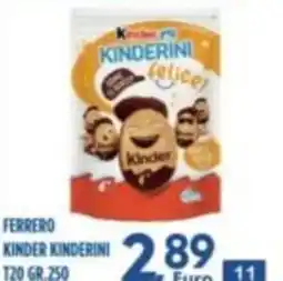Orizzonte Supermercati Ferrero Kinder Kinderini offerta