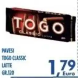 Orizzonte Supermercati Pavesi Togo Classic Latte offerta