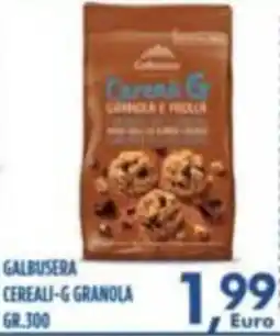 Orizzonte Supermercati Galbusera Cereali-G Granola offerta