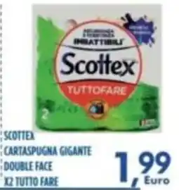 Orizzonte Supermercati Scottex cartaspugna gigante double face offerta
