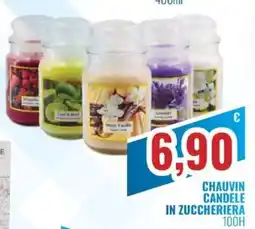 Paladini Otello Supermercato Chauvin candele in zuccheriera offerta