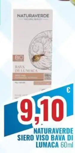 Paladini Otello Supermercato Naturaverde siero viso bava di lumaca offerta