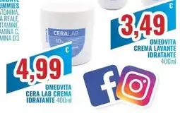 Paladini Otello Supermercato Omeovita cera lab crema idratante offerta