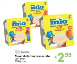 Ideal Bimbo Merenda lattea fermentata Nestlé offerta