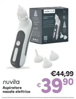 Ideal Bimbo nuvita Aspiratore nasale elettrico offerta