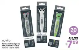 Ideal Bimbo Termometro digitale con punta flessibile Panda, Koala, Rana offerta