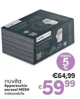 Ideal Bimbo nuvita Apparecchio aerosol MESH indossabile offerta