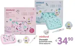 Ideal Bimbo miniland Thermokit Scoiattolo rosa, Orso azzurro offerta