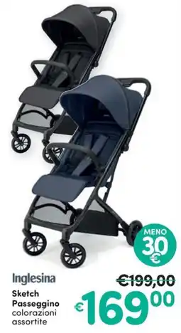 Ideal Bimbo Inglesina Sketch Passeggino offerta