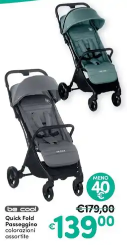 Ideal Bimbo be cool Quick Fold Passeggino offerta