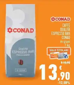 Conad City Caffè Qualità Espresso Bar Conad offerta