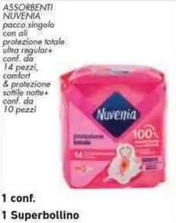 Conad City Assorbenti Nuvenia offerta