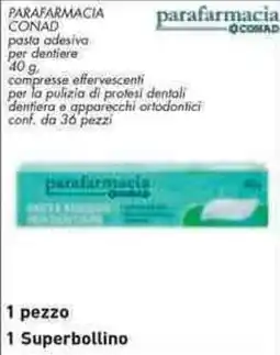 Conad City pasta adesiva per dentiere offerta