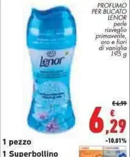 Conad City Profumo per bucato Lenor offerta