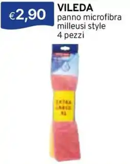 Sirene Blu Vileda panno microfibra milleusi style offerta