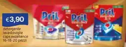 Sirene Blu Pril detergente lavastoviglie caps excellence offerta