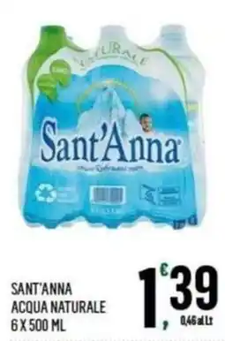 Vibian Sant'Anna acqua naturale offerta