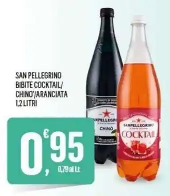 San Pellegrino Bibite Cocktail/Chino'/Aranciata