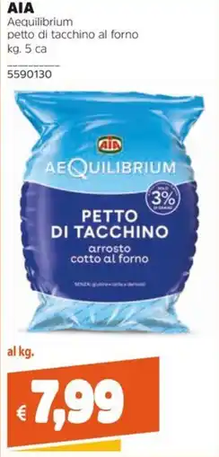 Stop&Shop Aequilibrium petto di tacchino offerta