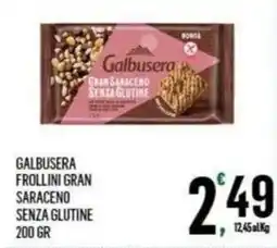 Vibian Galbusera Frollini Gran Saraceno Senza Glutine offerta