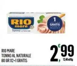 Vibian Rio mare Tonno al Naturale offerta