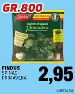 Emporio Amato Findus spinaci primavera offerta