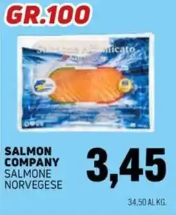 Emporio Amato Salmon Company Salmone Norvegese offerta