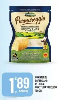 Vibian GranTerre Parmigiano Reggiano Grattugiato Fresco offerta