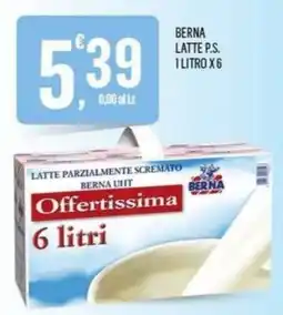 Vibian Latte parzialmente scremato Berna UHT offerta