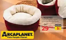 Arcaplanet Luna&Teo Cuccia gatto soft offerta