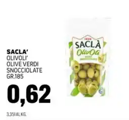 Emporio Amato Sacla' olive verdi snocciolate offerta