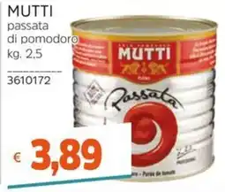 Stop&Shop Mutti passata di pomodoro offerta