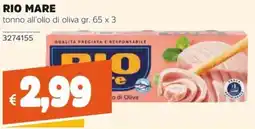 Stop&Shop Tonno all'olio di oliva Rio Mare offerta