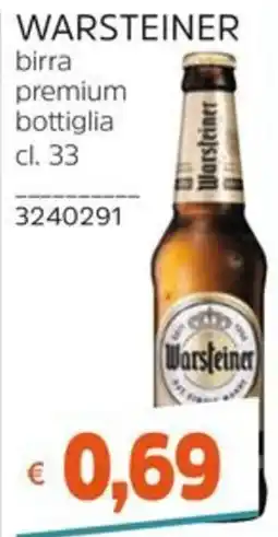 Stop&Shop Warsteiner birra premium offerta