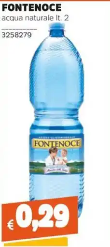 Stop&Shop acqua naturale Fontenoce offerta