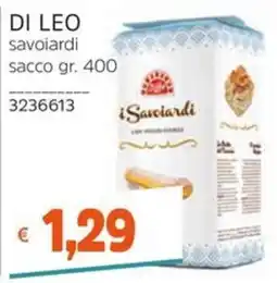 Stop&Shop Di Leo savoiardi offerta