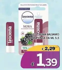 Deter Shop Leocrema balsamo labbra offerta