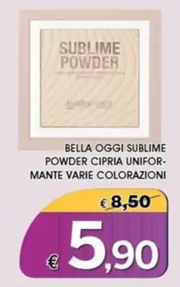 Deter Shop Bella oggi sublime powder cipria offerta